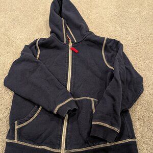 Boys Hannah Anderson Sherpa Lined Zip Up Hoodie